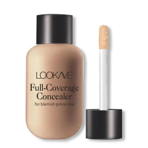 Achieve Full Matte Coverage with 3 Colors Waterproof Liquid Concealer - Perfect for Concealing Acne Scars, Dark Circles, and Lasting Whitening Makeup